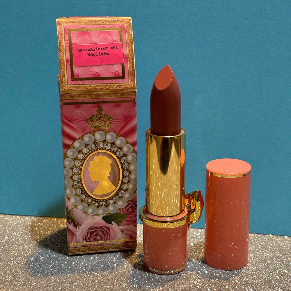 BNIB! Limited Edition! Pat McGrath Labs X Bridgerton Lipstick in NEGLIGEE 494